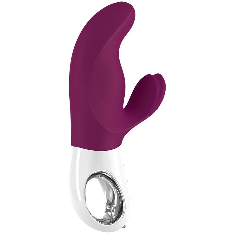 FUN FACTORY - VIBRADOR DUAL MISS BI BLANCO UVA