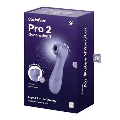 SATISFYER - PRO 2 GENERATION 3 LIQUID AIR TECHNOLOGY LILAC