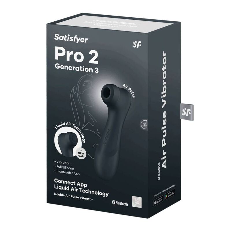 Satisfyer - Pro 2 Generaci������n 3 Black Bluetooth & App