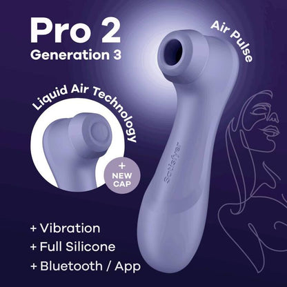 SATISFYER - PRO 2 GENERACIÓN 3 LILAC BLUETOOTH & APP