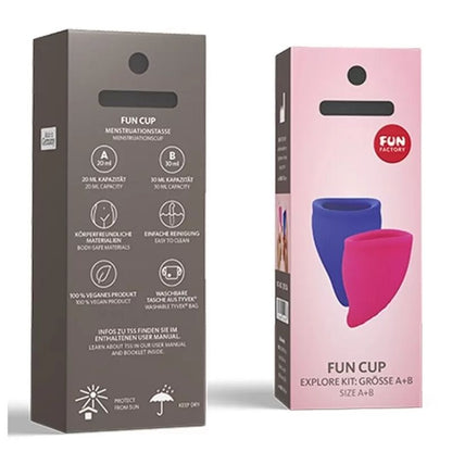 FUN FACTORY - KIT FUN CUP EXPLORE ROSA Y EXTRANJERO