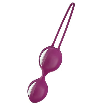 FUN FACTORY - SMARTBALLS DUO WHITE/GRAPE