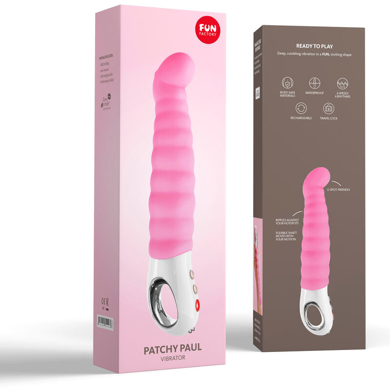 FUN FACTORY - VIBRADOR PUNTO G PATCHY PAUL G5 CANDY ROSE