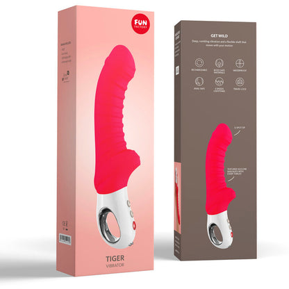 FUN FACTORY - TIGER G5 VIBRATOR INDIA RED