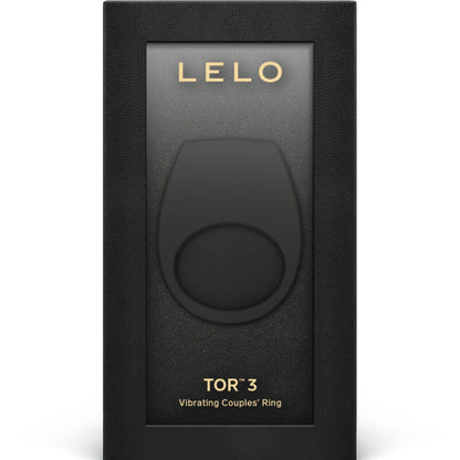 LELO - TOR 3 BLACK VIBRATOR RING