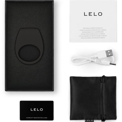 LELO - TOR 3 BLACK VIBRATOR RING