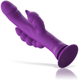 Intense - Casanova Rabbit Silicone Vibrator Triple Motor Purple