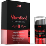 Intt - Powerful Intimate Stimulant Liquid Vibrating Gel Strawberry 15 Ml