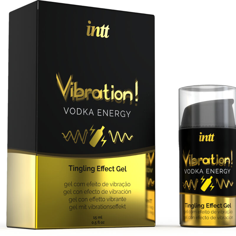 Intt - Powerful Intimate Stimulant Liquid Vibrating Gel Vodka 15Ml