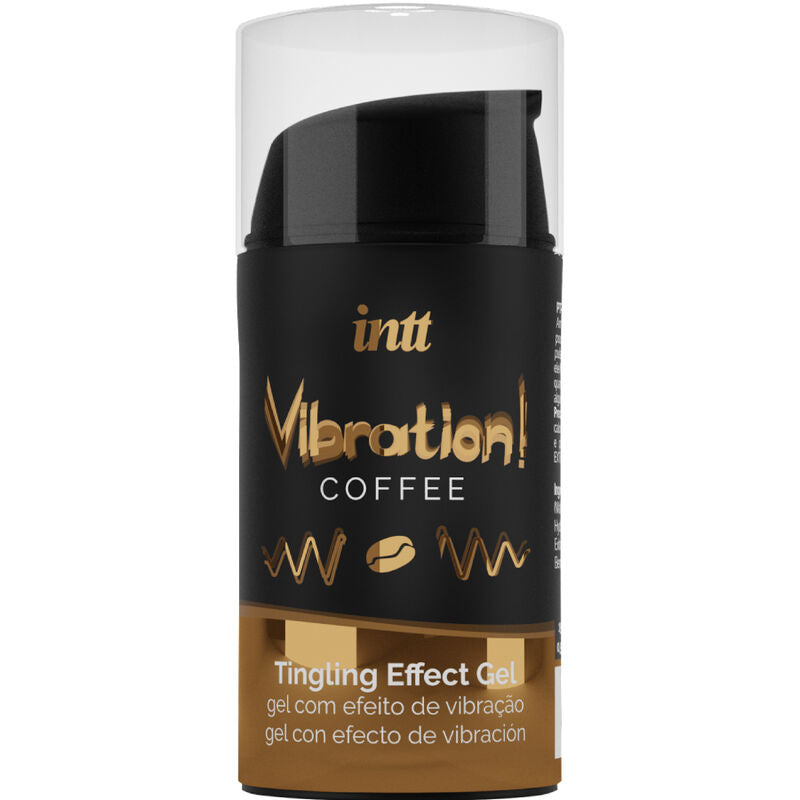 Intt - Powerful Intimate Stimulant Liquid Vibrating Gel Coffee 15Ml