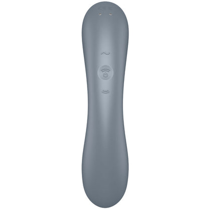 SATISFYER - CURVE TRINITY 1 AIR PULSE VIBRATION GREY