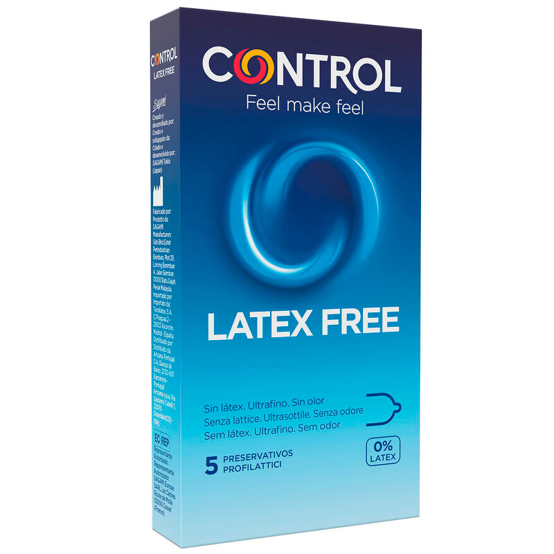 CONTROL CONDOMS - FREE SIN LATEX 5 UNITS