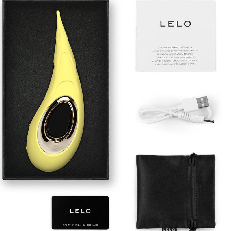 LELO - DOT CRUISE YELLOW CLITORIS STIMULATOR