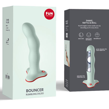 FUN FACTORY - DILDO SALTADOR VERDE SALVIA