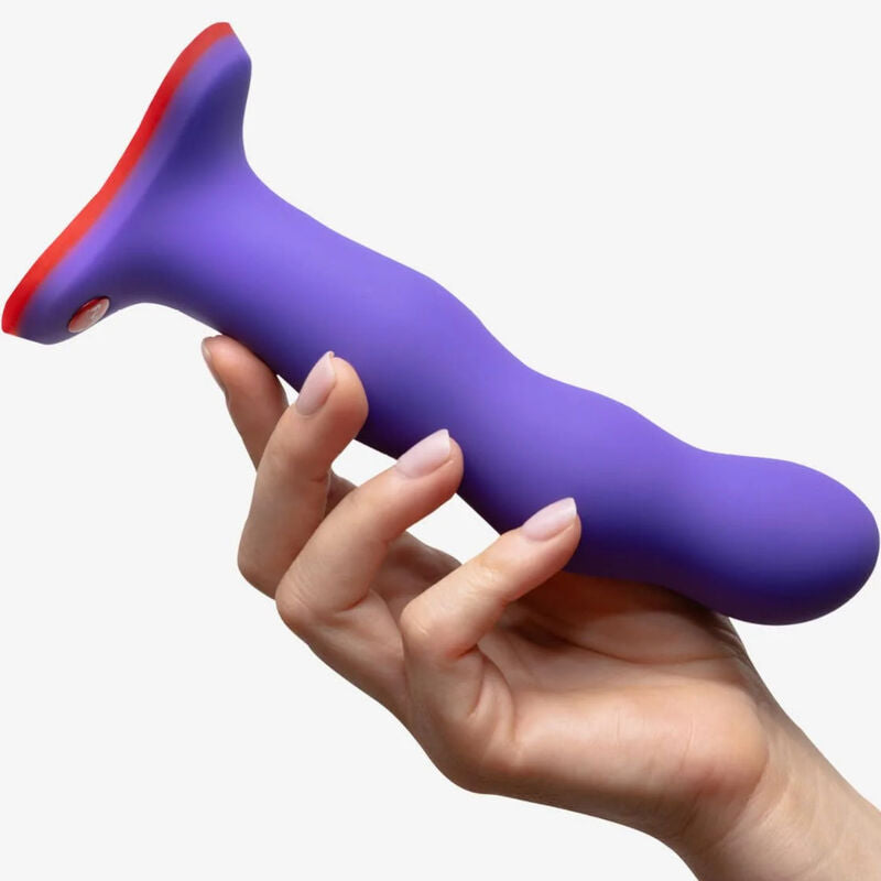 FUN FACTORY - DILDO SALTAPERROS MORADO LLAMATIVO