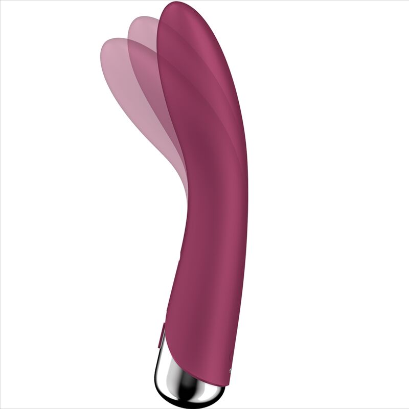 Satisfyer - Spinning Vibe 1 G-Spot Rotator Vibrator Red