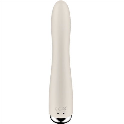 Satisfyer - Spinning Vibe 1 G-Spot Beige Rotator Vibrator