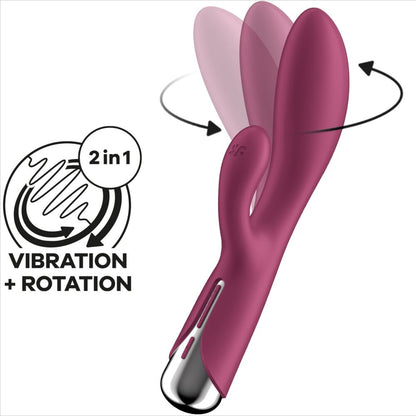 Satisfyer - Spinning Rabbit 1 Clitoris And Red G-Spot Stimulation