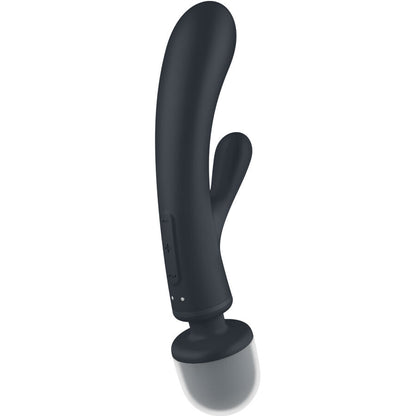 Satisfyer - Triple Lover Rabbit Vibrator Massager Grey