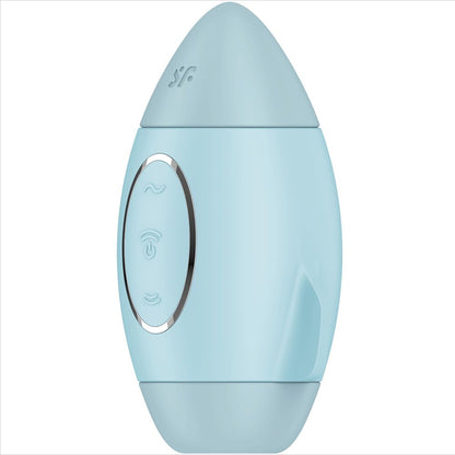 Satisfyer - Mission Control Blue Small Double Impulse Vibrator