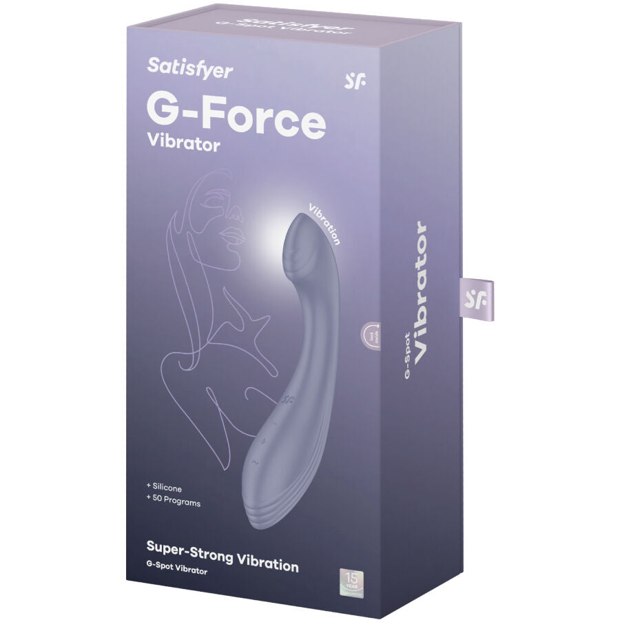 Satisfyer - Vibrador G-Force Estimulador de Ponto G Violeta