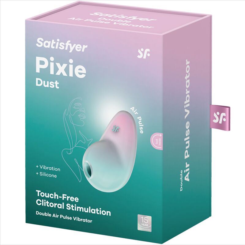 SATISFYER - PIXIE DUST BLUE AIR PLUSE STIMULATOR