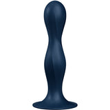 Satisfyer - Double Ball-R Silicone Dildo Blue