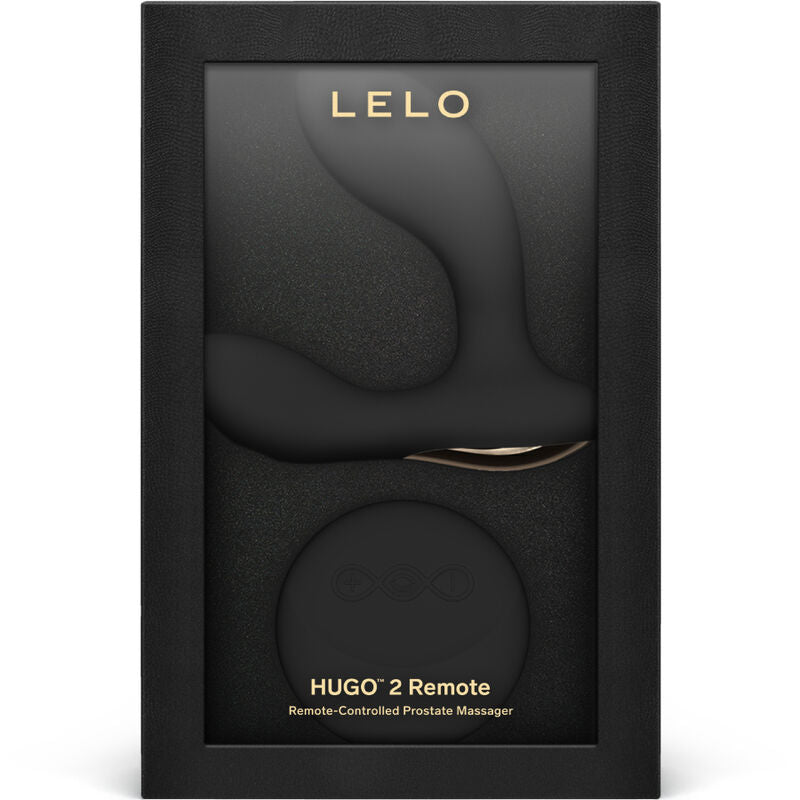 LELO - HUGO 2 PROSTATE MASSAGER REMOTE CONTROL BLACK