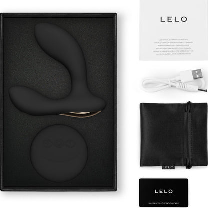 LELO - HUGO 2 PROSTATE MASSAGER REMOTE CONTROL BLACK