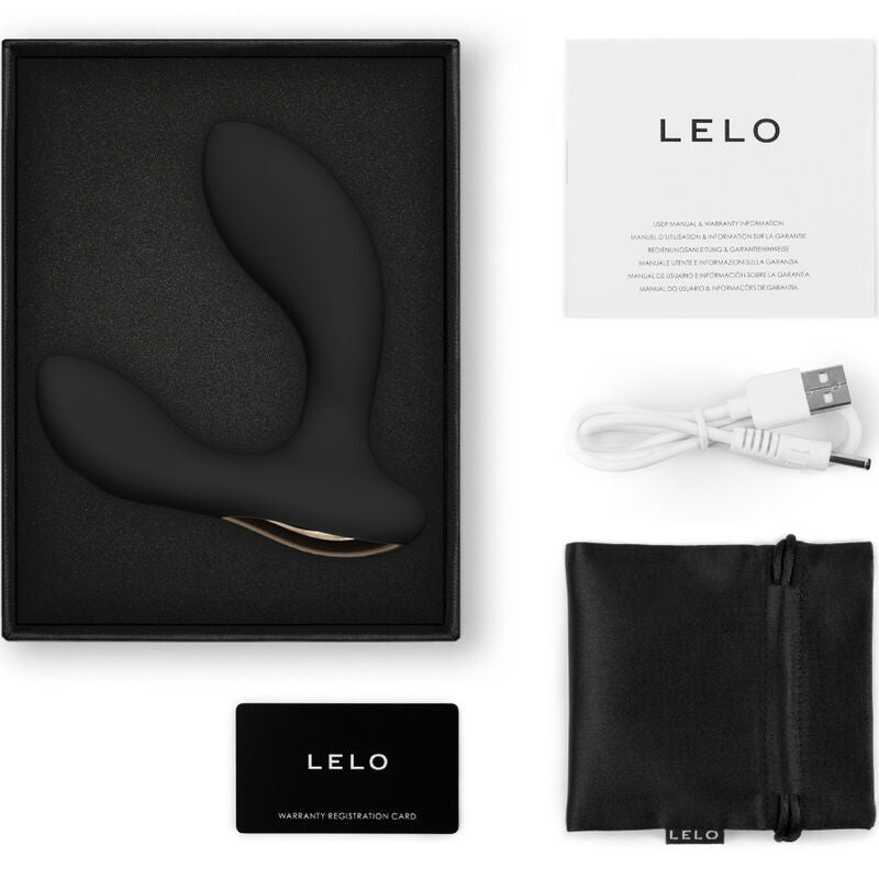 LELO - HUGO 2 BLACK PROSTATE MASSAGER