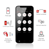 Oninder - Berlin Bullet Vibrator Black 9 Modes 8.5 X 2 Cm - Free App