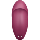 Satisfyer - Tap &amp; Climax 1 Vibrador Lay-On Vermelho