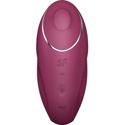 Satisfyer - Tap &amp; Climax 1 Vibrador de contacto rojo