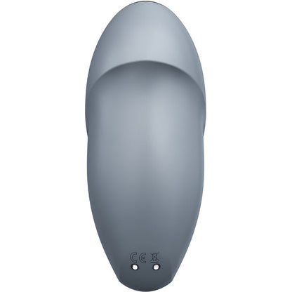 Satisfyer - Tap &amp; Climax 1 Vibrador de contacto gris