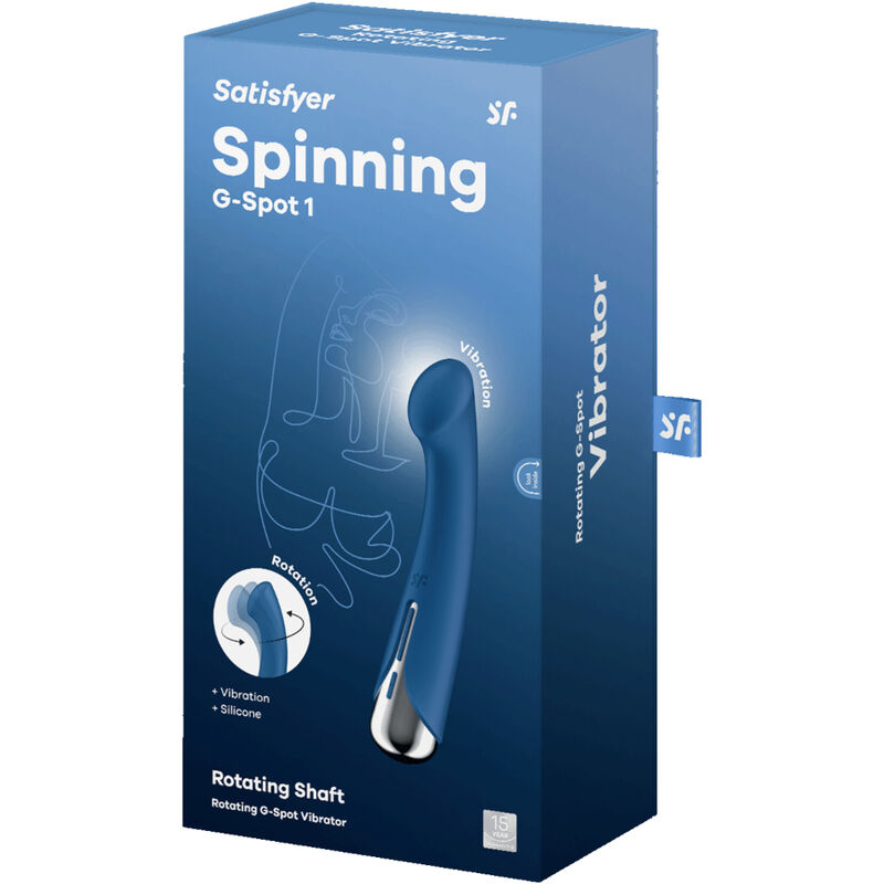 Satisfyer - Spinning G-Sport 1 Rotator Vibrator Blue