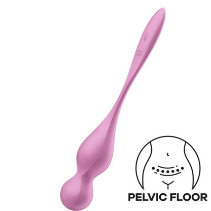 Satisfyer - Bolas vibratorias Kegel Love Birds color rosa