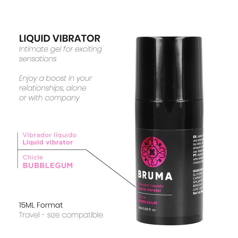 Líquid Vibrator Bubblegum (15ml)