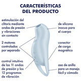 Satisfyer - Pocket Pro 1 Clitoris Stimulator Light Blue