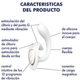 Satisfyer - G For Goddess 1 Vibrador Coelho Branco