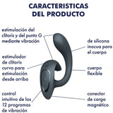 Satisfyer - G For Goddess 1 Vibrador Coelho Cinza Escuro