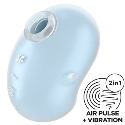 Satisfyer - Cutie Ghost Lay-On Vibrator Light Blue