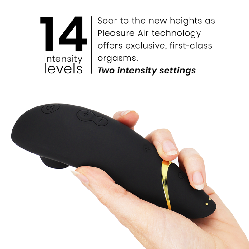 WOMANIZER - PREMIUM 2 CLITORAL STIMULATOR BLACK