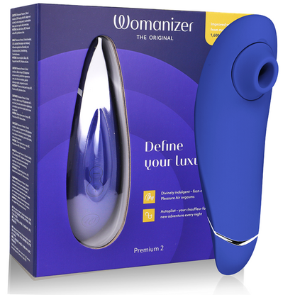 WOMANIZER - ESTIMULADOR DE CLÍTORIS PREMIUM 2 BLUEBERRY