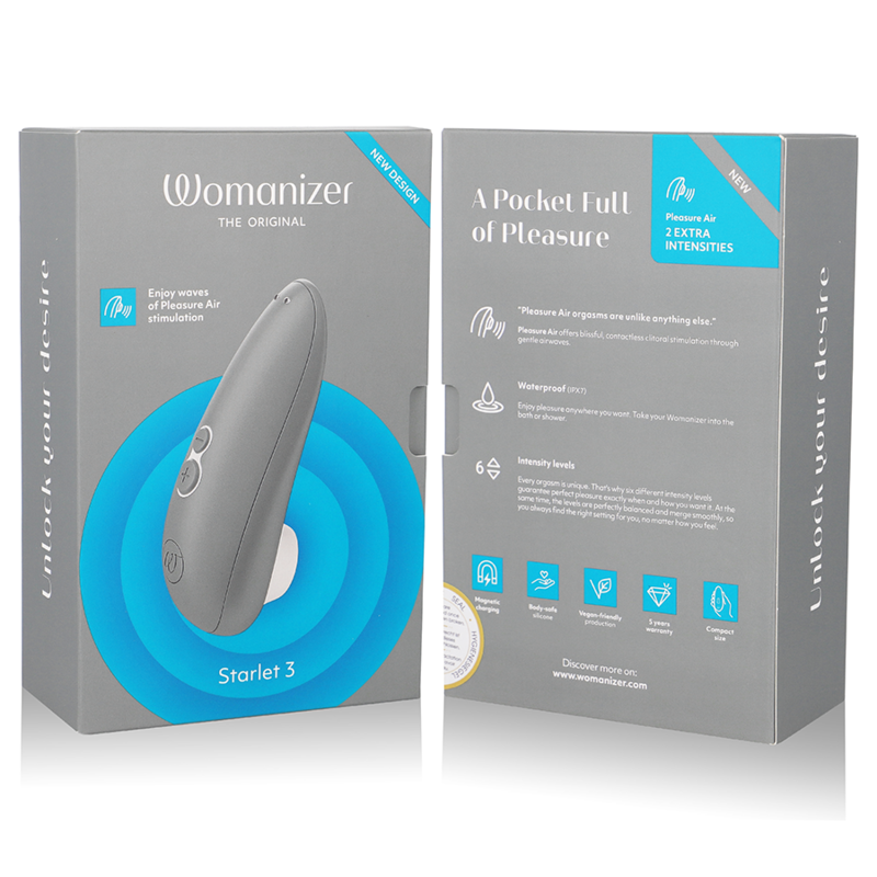 Womanizer - Starlet 3 Clitoral Stimulator Gray