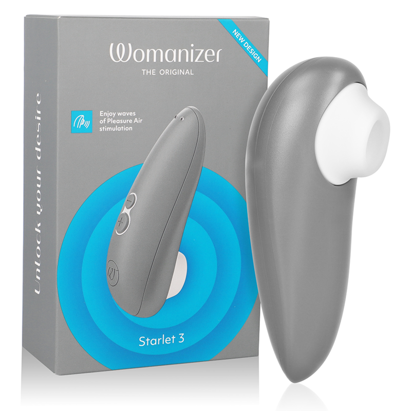 WOMANIZER - STARLET 3 ESTIMULADOR DE CLÍTORIS GRIS