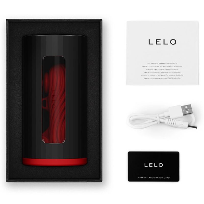 LELO - F1S V3 MALE MASTURBATOR RED