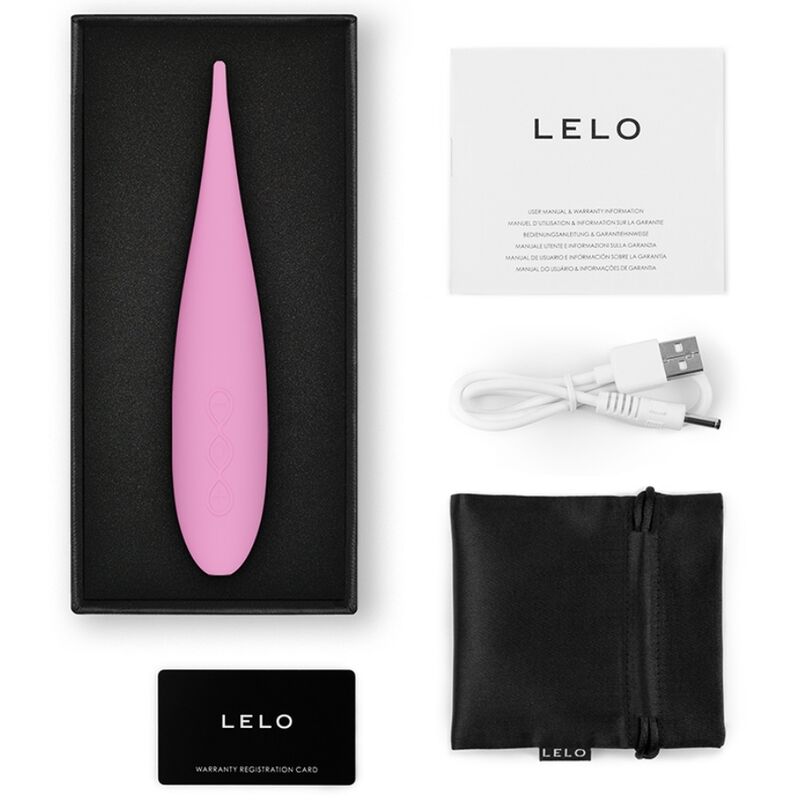 LELO - DOT TRAVEL CLITORIS STIMULATOR PINK