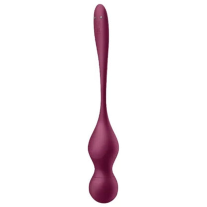 Satisfyer - Aplicación gratuita de bolas vibratorias Love Birds Vary Wine Red