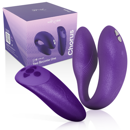 WE-VIBE - VIBRADOR CHORUS PARA PAREJAS CON CONTROL DE APRETÓN LILA