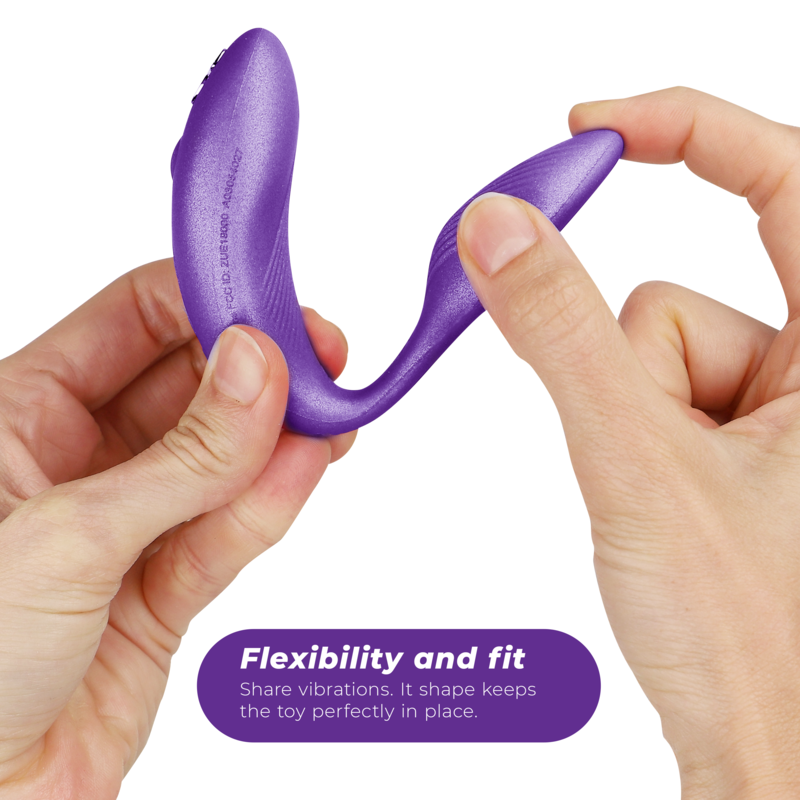 WE-VIBE - VIBRADOR CHORUS PARA PAREJAS CON CONTROL DE APRETÓN LILA